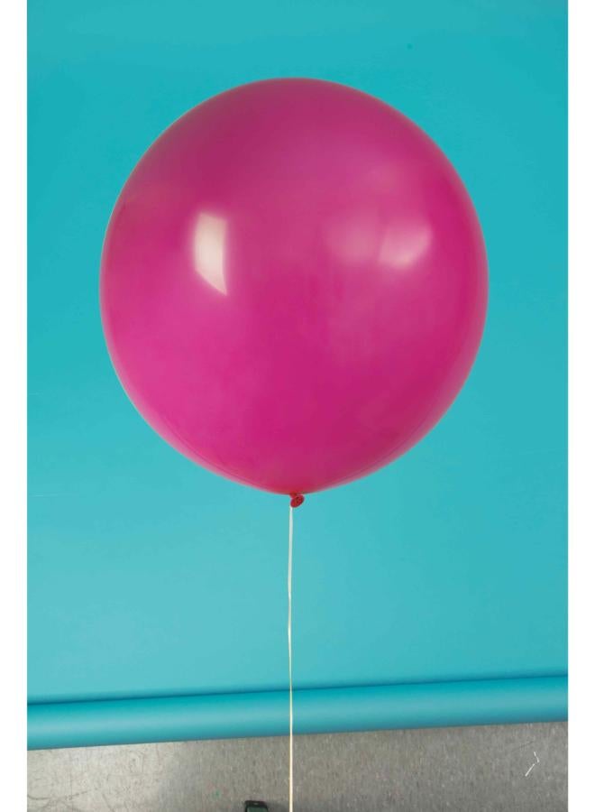 Unique بالونات عملاقة 24" بنفسجي/وردي/وردي فاقع - Image 2