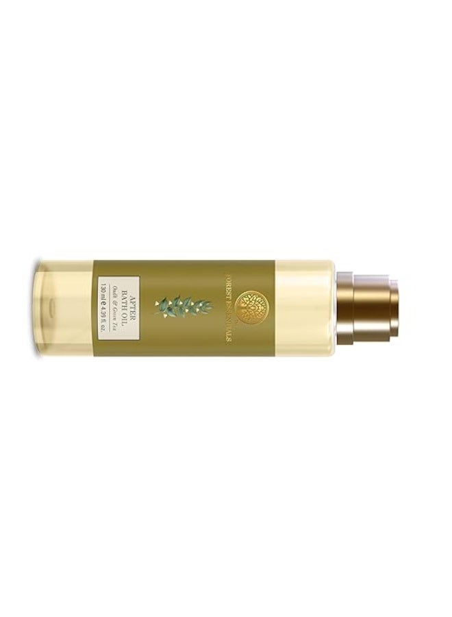 Forest Essentials After Bath Oil Oudh & Green Tea | After Shower on Wet Skin | Keeps Skin Hydrated | For Lightly Scented & Soft Skin | For Daily Use - Image 4