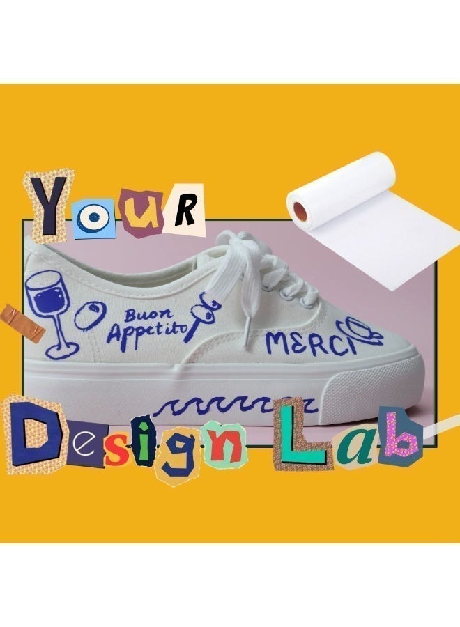 UNITRADE® Soft Cut (PU) Black Heat Transfer Vinyl Roll - 51cm x 25m / Compatible with Cricut, Silhouette, Professional Cutters / CPSIA Certified / Made in Korea - Image 4