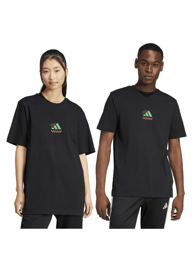 Adidas Lounge Pizza Graphic T-Shirt