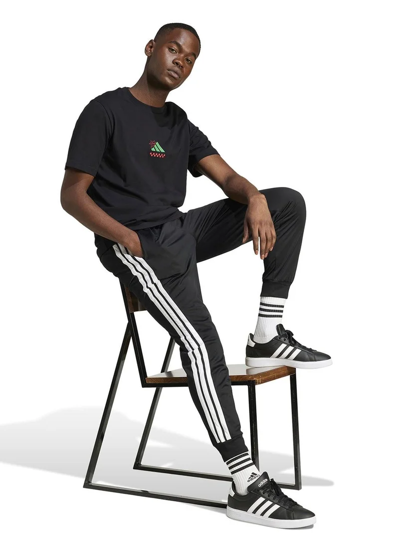 Adidas Lounge Pizza Graphic T-Shirt