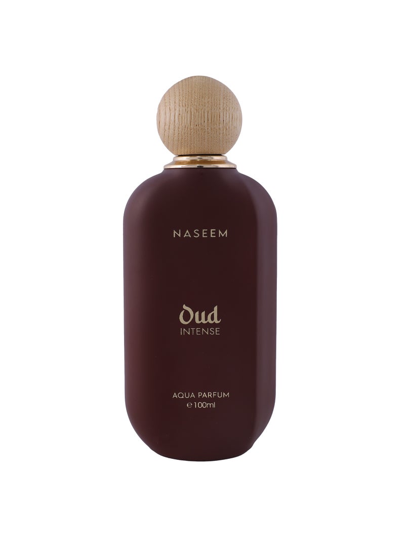 Naseem Oud Intense Aqua Perfume 100ml | Premium Eau De Perfume | Exquisite Alcohal Free Long Lasting Arabian Fragnance For Men & Women  - Image 1