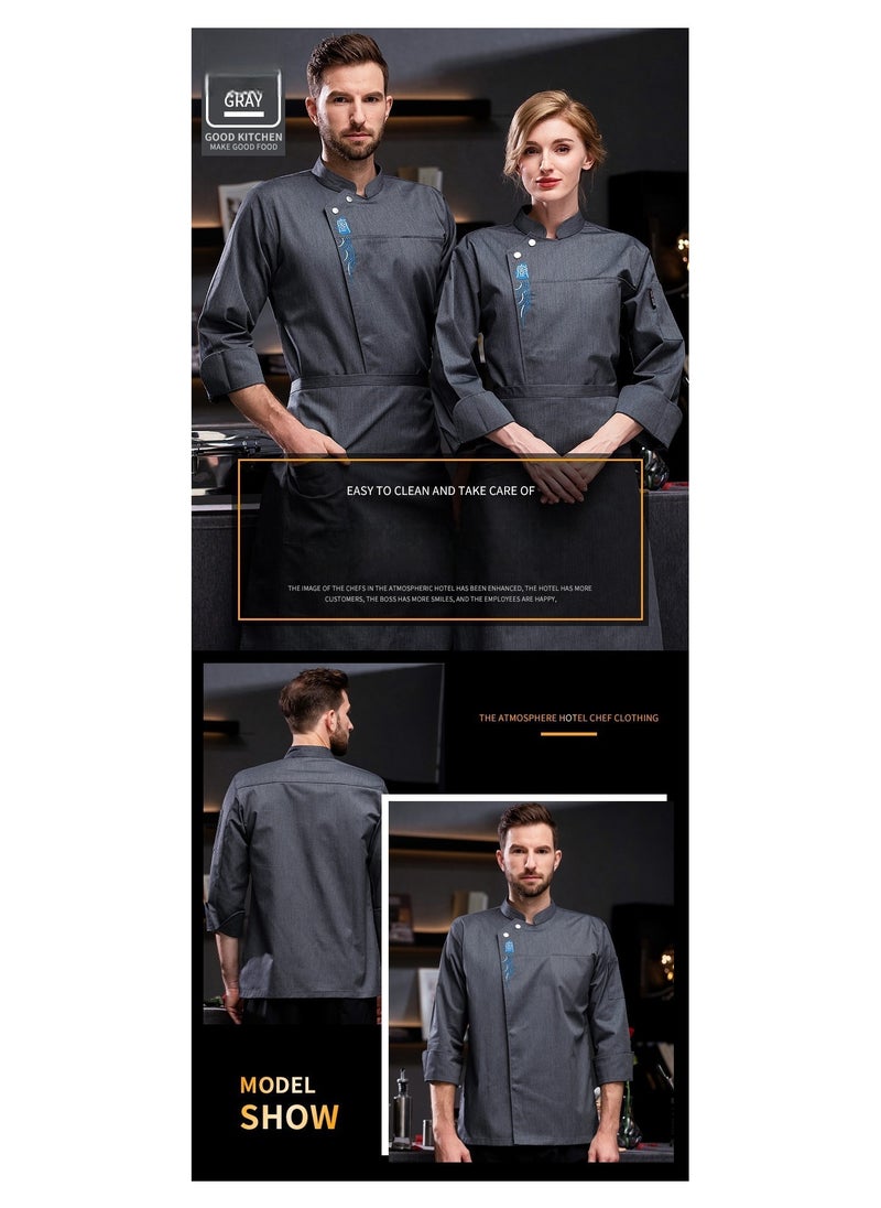 KUYING New Workwear Chef Uniform  - Image 2
