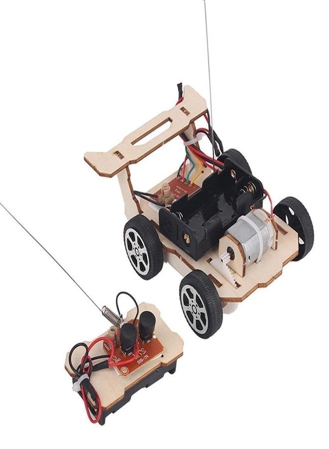 DREWIT STAR DIY Wireless Remote Control Car Kit for Kids | STEM Educational Toy | Assemble Your Own RC Car | Science Project Learning Kit for Students (Wireless Remote Control Car) - Image 1