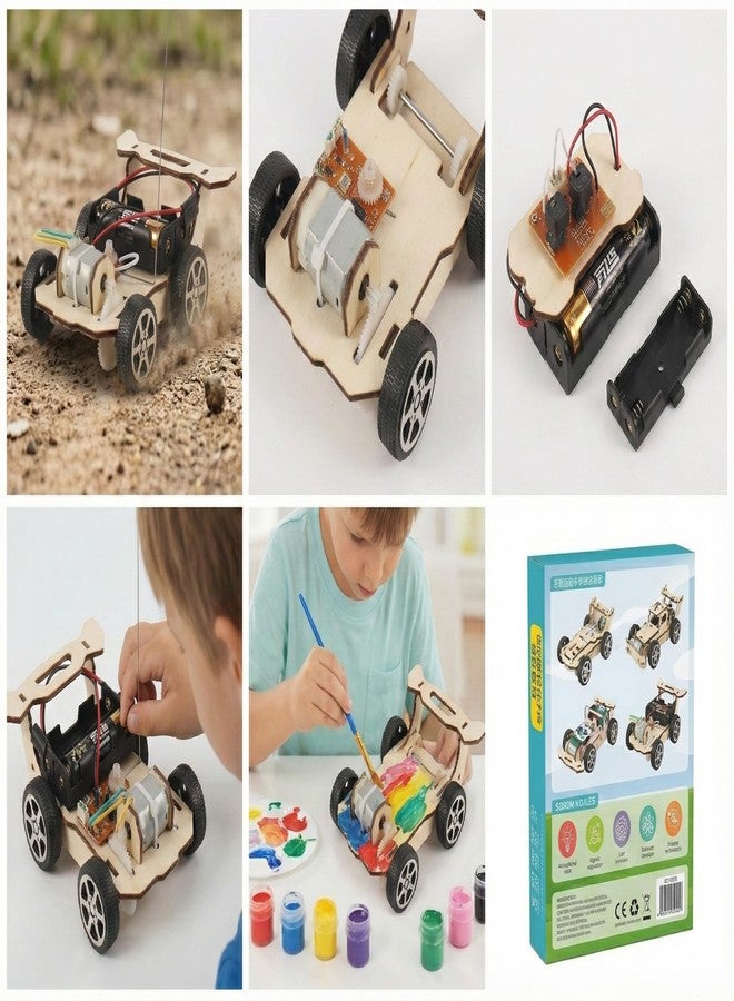 DREWIT STAR DIY Wireless Remote Control Car Kit for Kids | STEM Educational Toy | Assemble Your Own RC Car | Science Project Learning Kit for Students (Wireless Remote Control Car) - Image 5