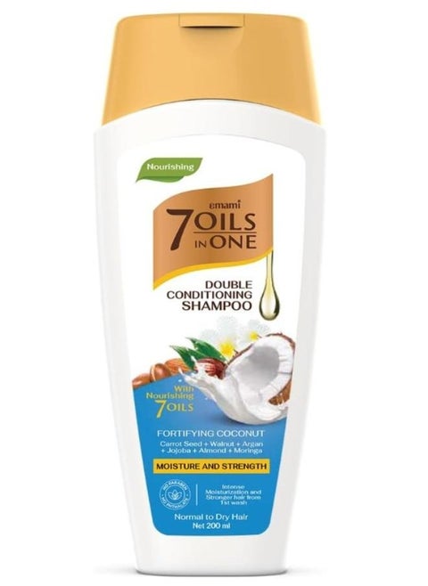 7 Oil In One Double Conditioning Shampoo Fortifying Coconut 200ml