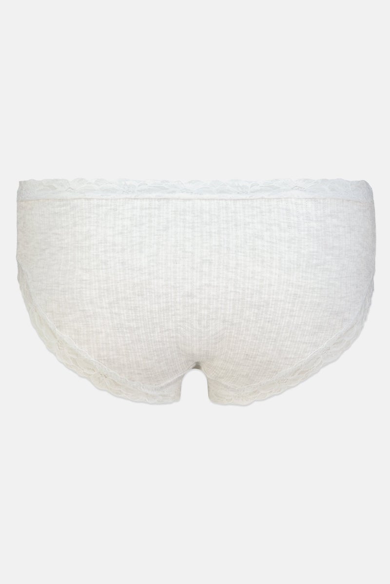 Kensie Women 5 Pieces Ribbed Hipster Panties, Multicolor - Image 4