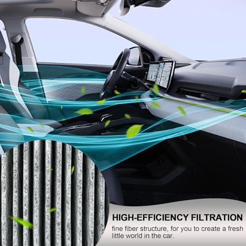 FUN-DRIVING Comb Engine Cabin Air Filter for Toyota Camry Hybrid 2025 2024 2023 2022 2021 2020 2019 2018 - Image 2