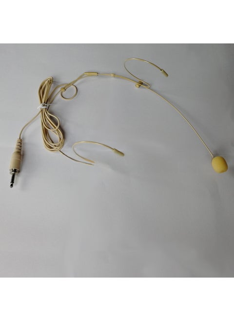 Skin-tone Headset Microphone for Amplifiers Direct insertion of screw teeth