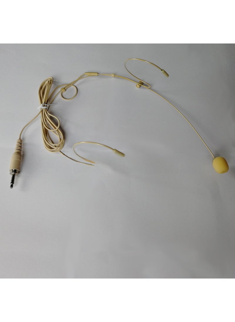 Generic - Skin-tone Headset Microphone for Amplifiers Direct insertion of screw teeth - Image 1