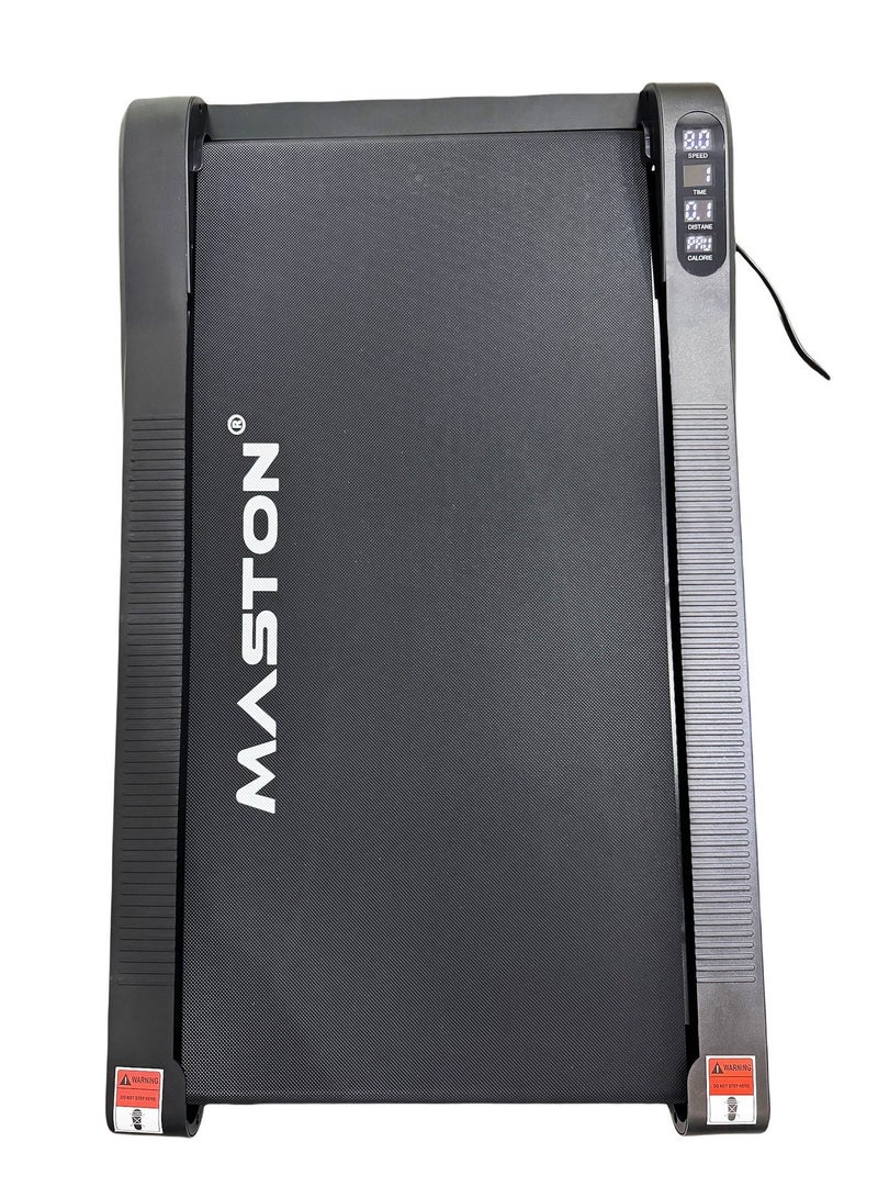 Mini T50 2.5Hp Fixed slope Inclined Walking Pad Under Desk Treadmill With Led Display And Remote Control, Portable Treadmill, Motorized Treadmill For Home And Office, 1-6Km/H 120Kg Weight Capacity image 6