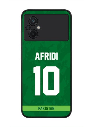 Rugged Black Edge Case for Xiaomi Poco M5, Slim fit Soft Case Flexible Rubber Edges Thin Cover - Player Name - AFRIDI, Jersey Number- 10 - pzsku/ZB652FCE612CF5AF9B034Z/45/_/1697269742/fc614344-b4ba-4a9f-ae31-71db61af4965