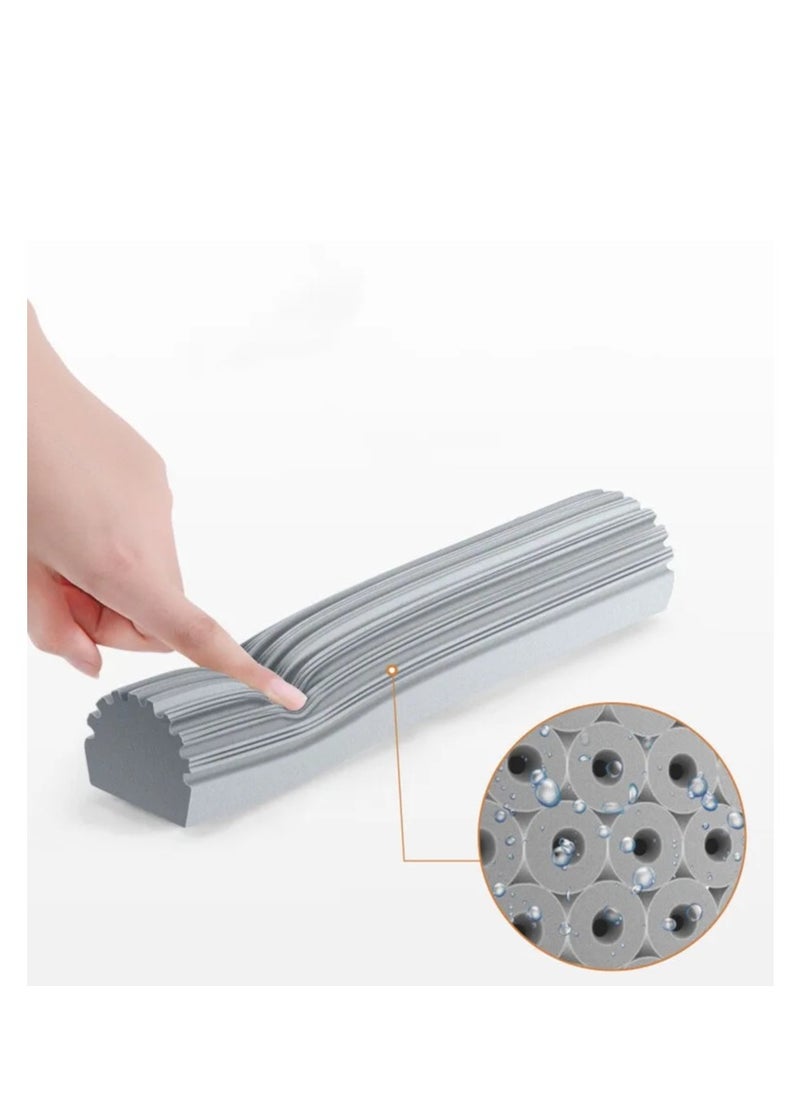 ARNOTEC - 28CM Squeeze Mop Collodion Foam Head Double-folding Universal Wringer Mop Head Absorbent Sponge Head Replace Accessorie - Image 1