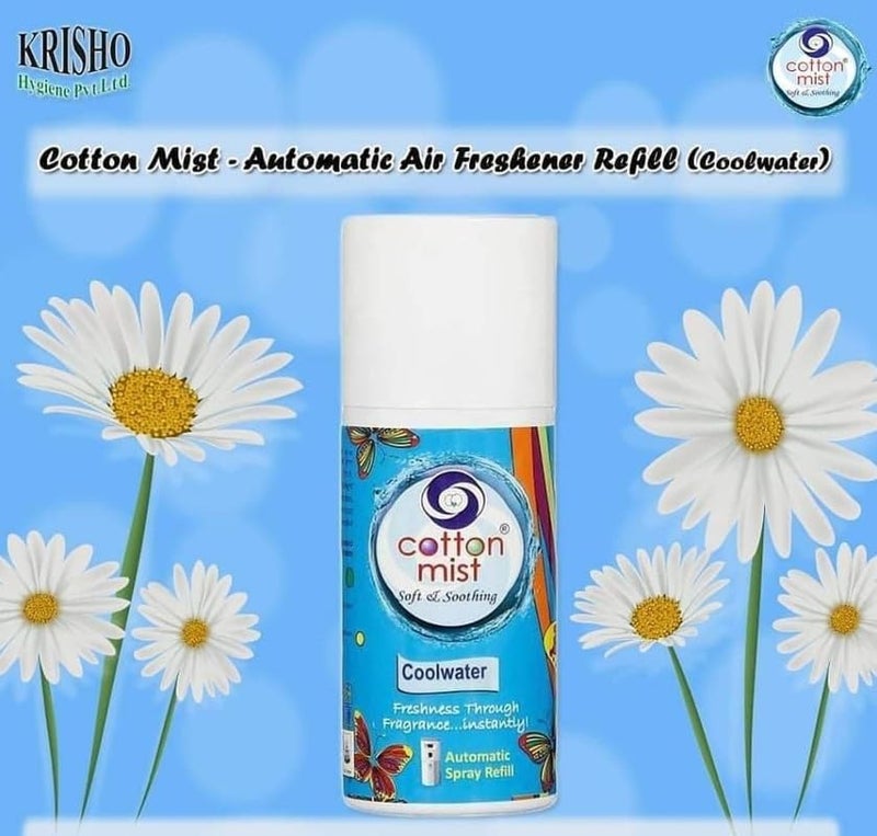 Cotton Mist Air Freshener Refills For Automatic Dispensers Mist 250ml Refills - (Pack Of 4 x 250ml) - Image 5