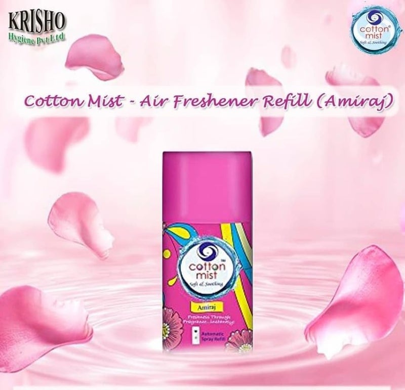 Cotton Mist Air Freshener Refills For Automatic Dispensers Mist 250ml Refills - (Pack Of 4 x 250ml) - Image 3
