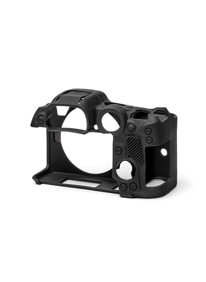 easyCover Camera case Silicone Protective Cover for Canon R7 Black - Image 2