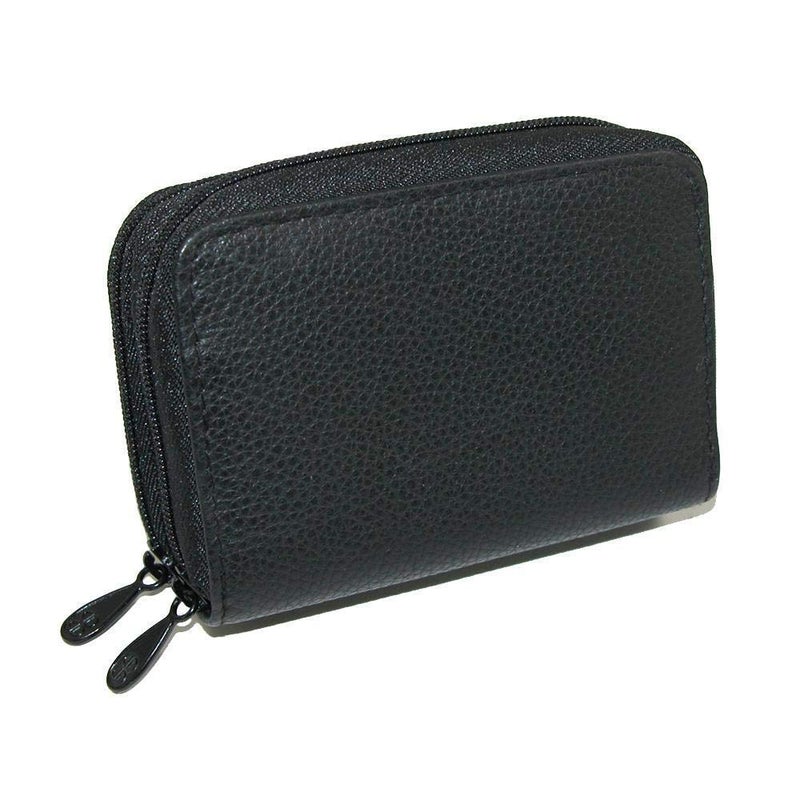 Buxton Hudson Pik-Me-Up Wizard Leather Wallet, Compact, Black - Image 5