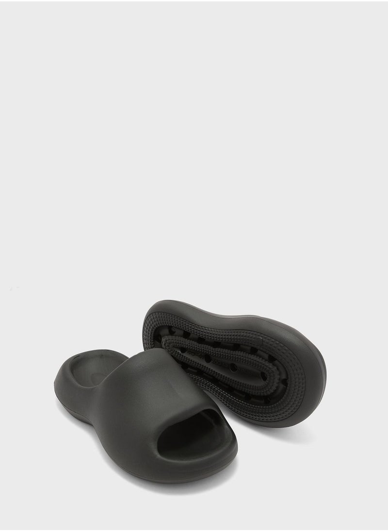 Ginger - Chunky Casual Slides - Image 1