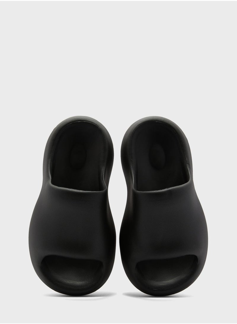 Ginger - Chunky Casual Slides - Image 1