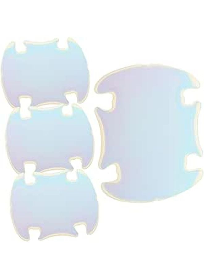 Car Door Scratch Protector Easy Install Collision Strip Handle Bowl Sticker - Image 1