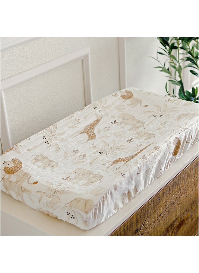 Crane BABY Kendi Quilted Change Pad Cover  - Image 3