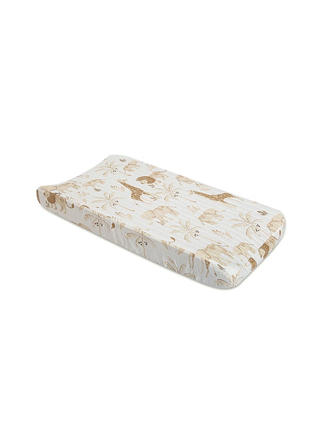 Crane BABY Kendi Quilted Change Pad Cover  - Image 1
