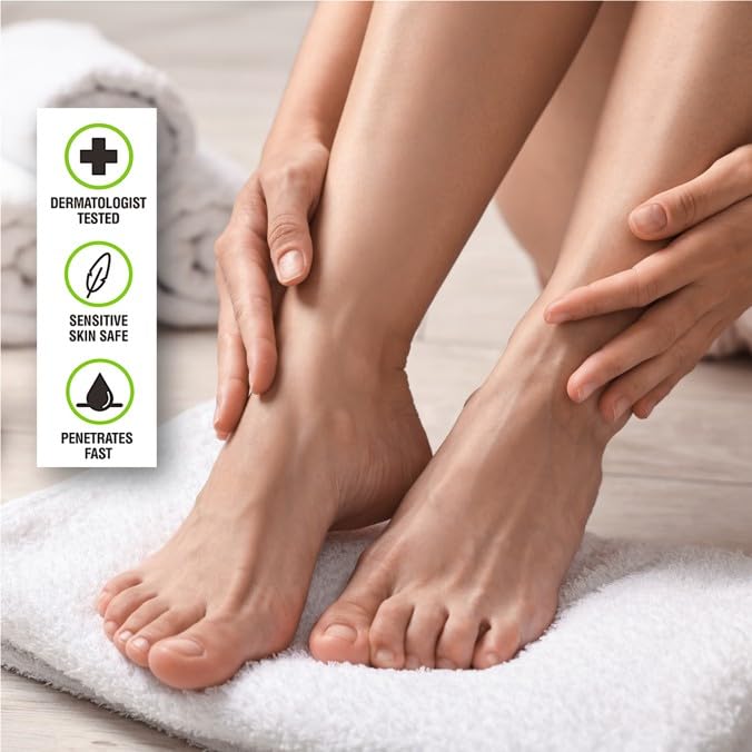 Adamia Therapeutic Repair Foot Cream with Pure Macadamia Oil, 4 Ounce Tube - Fragrance Free, Paraben Free, Non GMO - Image 4