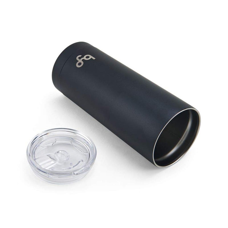 Built BYO by BUILT 20 Ounce Double Wall Stainless Steel Tumbler Black 5237927 - Image 2