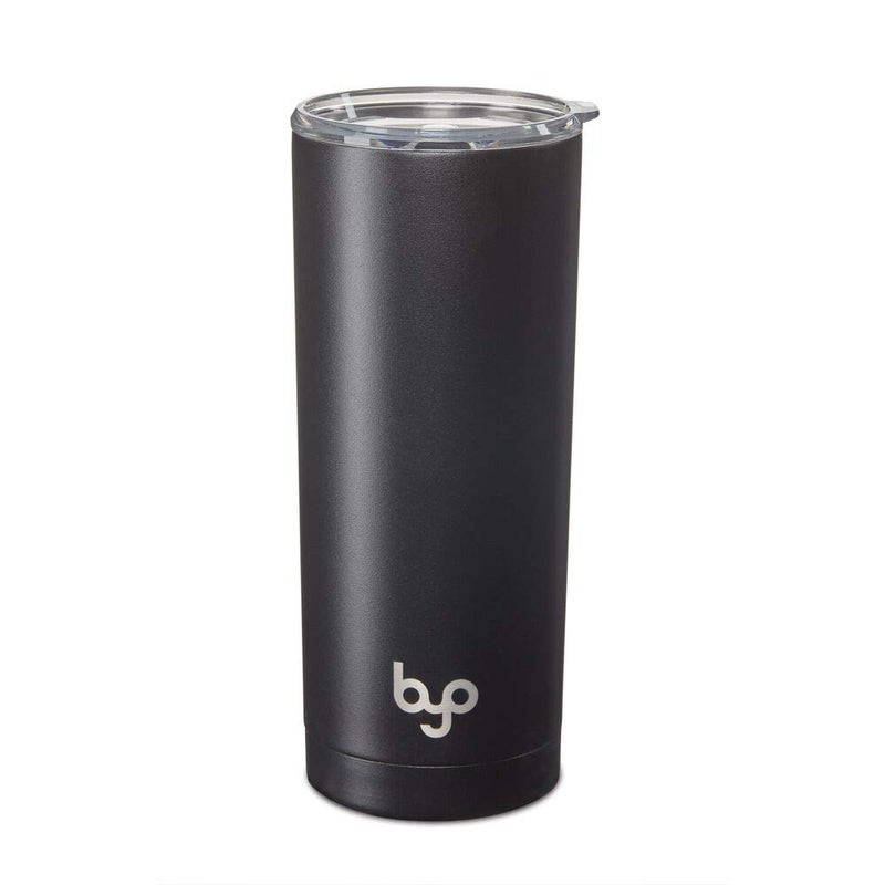 Built BYO by BUILT 20 Ounce Double Wall Stainless Steel Tumbler Black 5237927 - Image 1