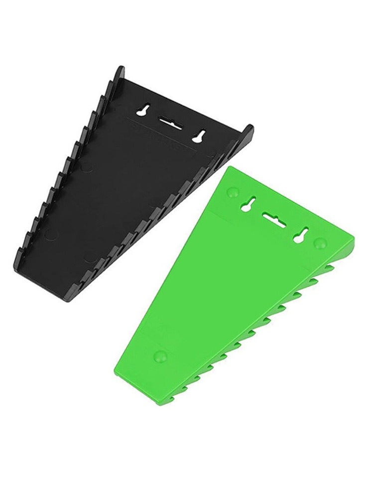 Bukela 2Pack Magnetic Wrench Organizer wrench rack Tool Trays, Premium Quality Wrench Holder SAE(1/4" - 1/16") and Metric(6mm-24mm)  - Image 1