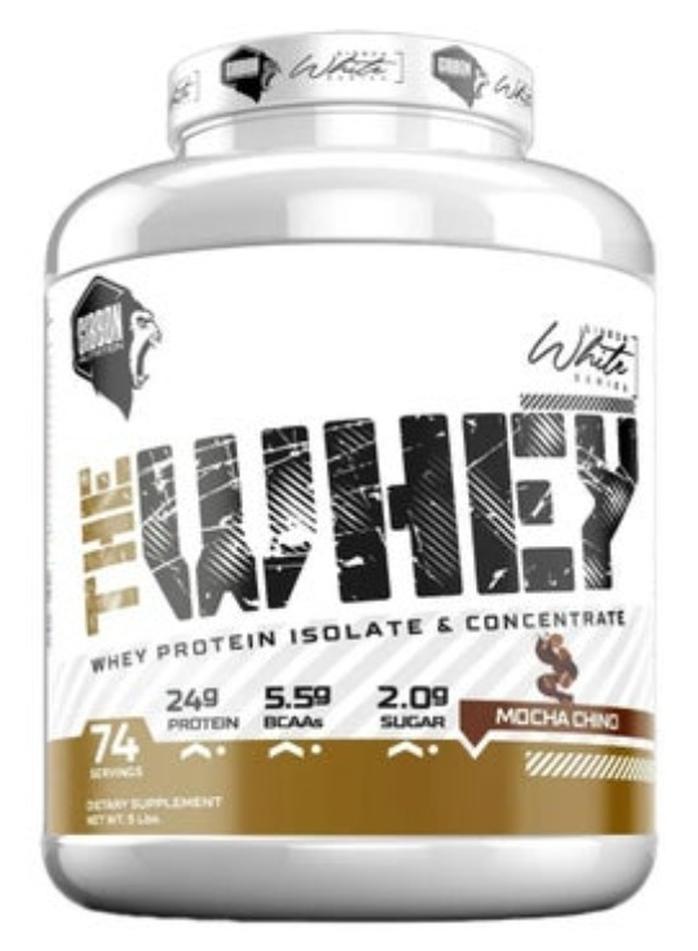 The Whey Whey Protein Isolate &Concentrate Mocha Chino Flavour 74 Servings