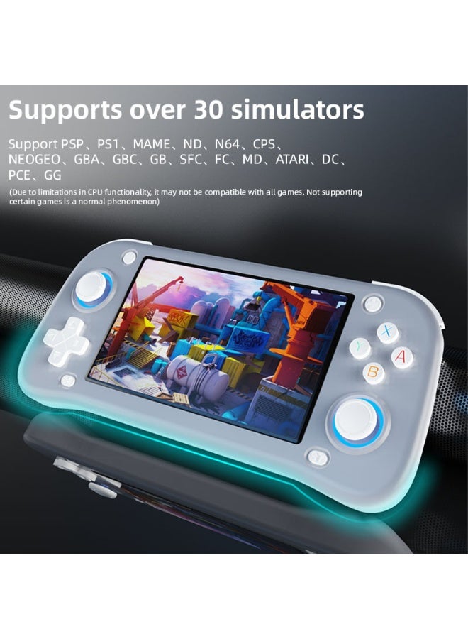 XF43 Handheld Game Console with TV Output, Open Source PSP/PS1 Arcade Emulator – HD Display, Built-in Retro Games, Cardless Package (Gray) - Image 5