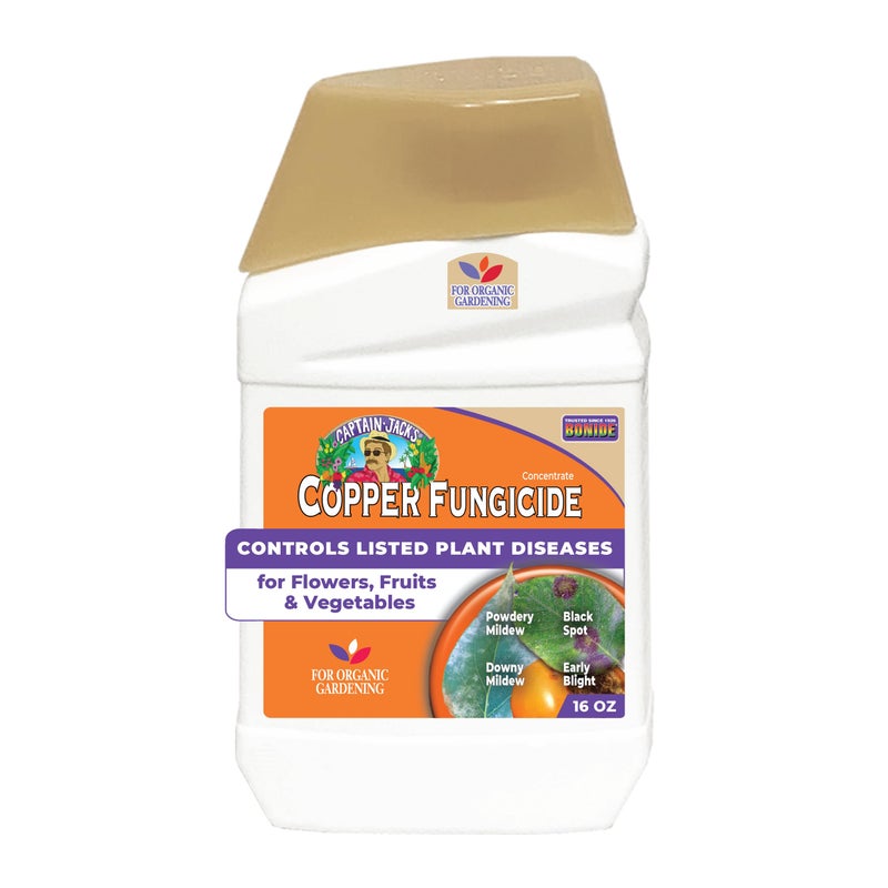 Bonide Captain Jack Copper Fungicide 16 oz Concentrated Plant Disease Control Solution for Organic Gardening - Image 1