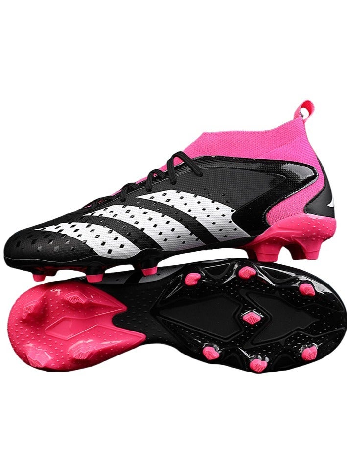 SKT Shiketro Men's And Women's Football Shoes, Outdoor Turf Indoor Football Training Shoes, Low-Top Breathable And Non-Slip Sports Shoes, Football Track And Field Training Shoes, Long Spikes And Short Spikes - Image 1