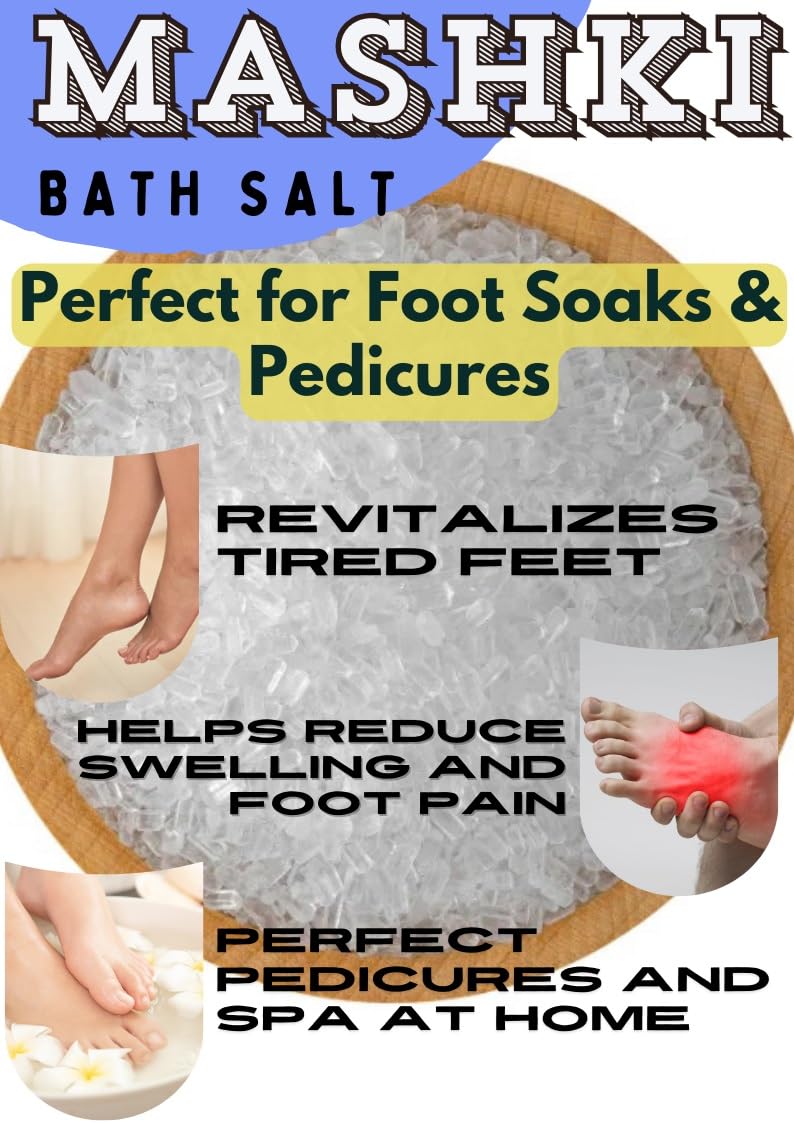 MASHKI Epsom Salt  Magnesium Sulphate For Relaxation Muscle Relief Relives Aches  Pain For Bathing  1 kg x 2 nos 2 - Image 4