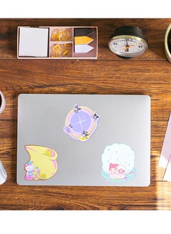 Excefore 6 Pack Cute Sticky Notes Kawaii Sticky Notes Cute Stationary Cartoon Series Self-Stick Note Pads Fun Office Supplies Sticky Note Set for Office, School and Home(180 Sheets)  - Image 4