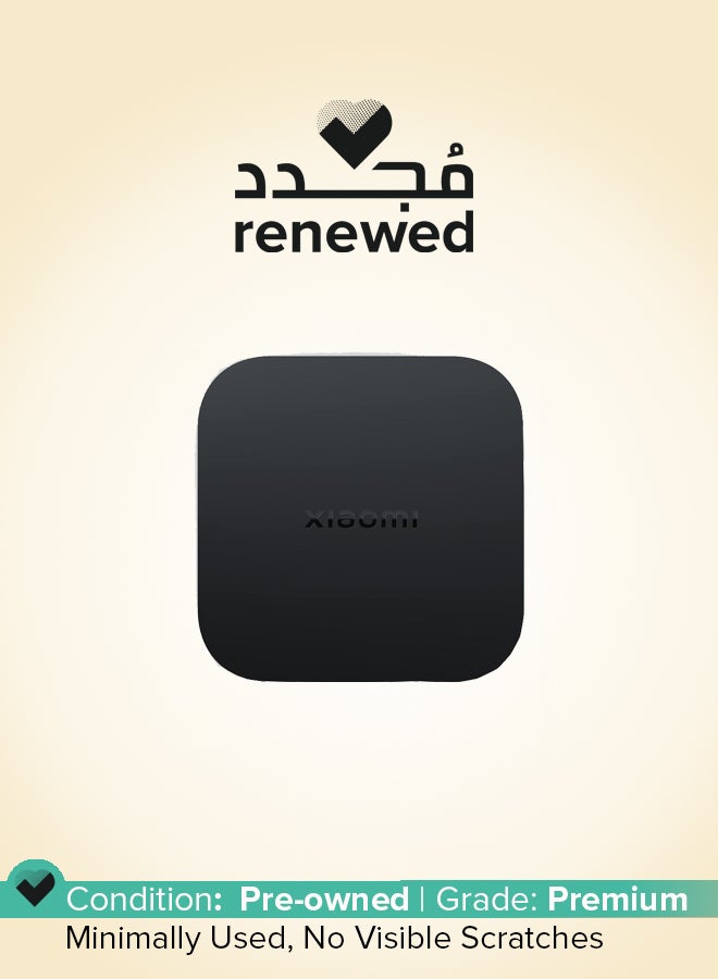 Xiaomi Renewed - Mi Box S (2nd Gen) with 4K Ultra HD Streaming Media Player black - Image 1