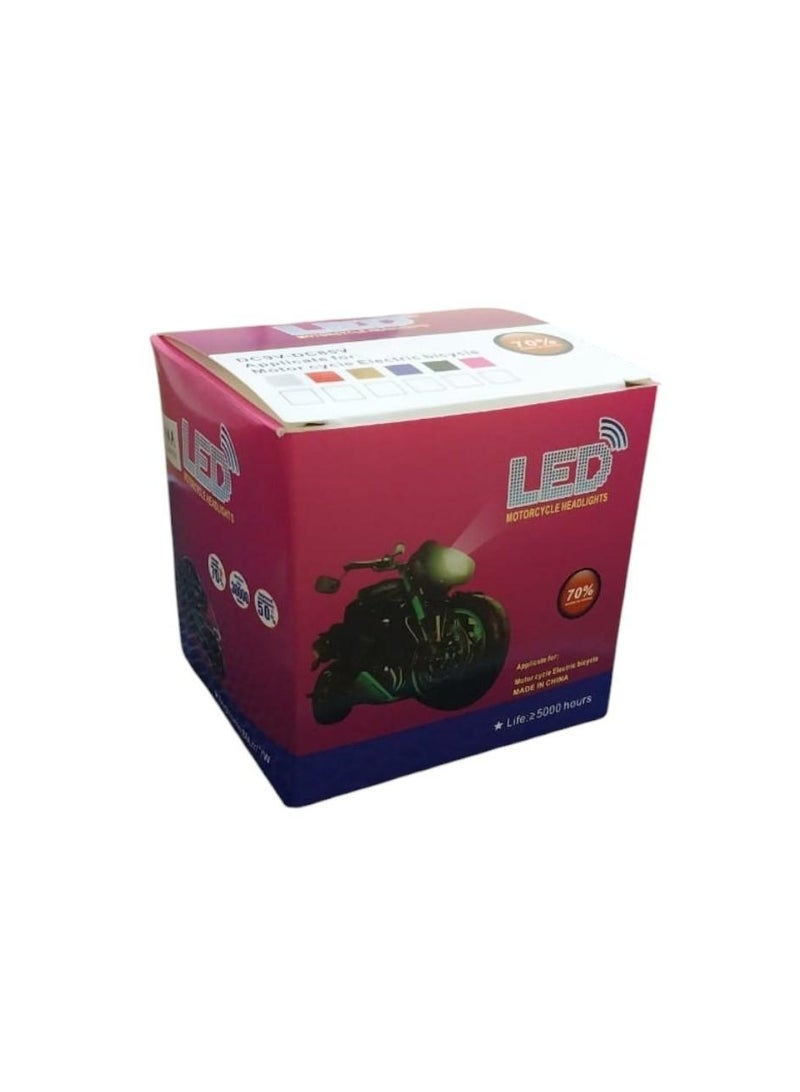 فانوس فلاش LED أبيض الشكل الحديث أسود 9 LED 12 فولت 15 واط يعمل لمدة 30000 ساعة قطعة واحدة فقط (1) - Image 2