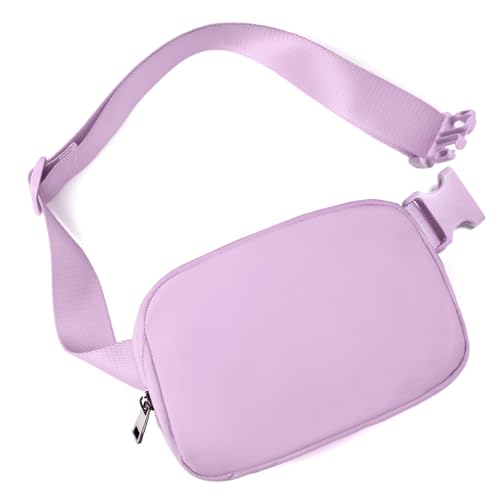 Gitus Belt Bag for Women Fanny Pack Crossbody Bags Fashion Waist Packs with Adjustable Strap Gifts for Women Men (Lavender) - Image 1