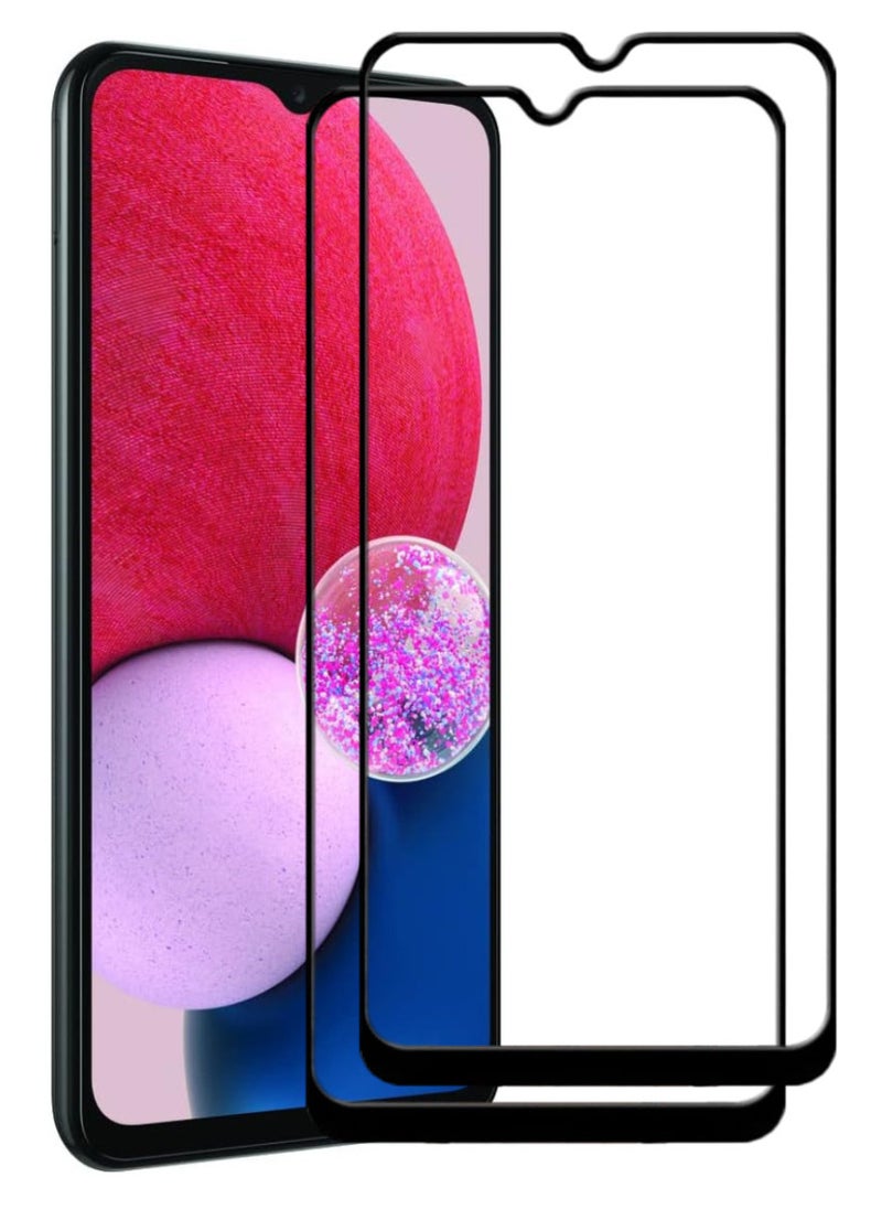 ACLIX 2 Pieces Antistatic ESD Dustproof Premium Quality High Definition Tempered Glass Screen Protector Designed For Samsung Galaxy A13 - Image 1