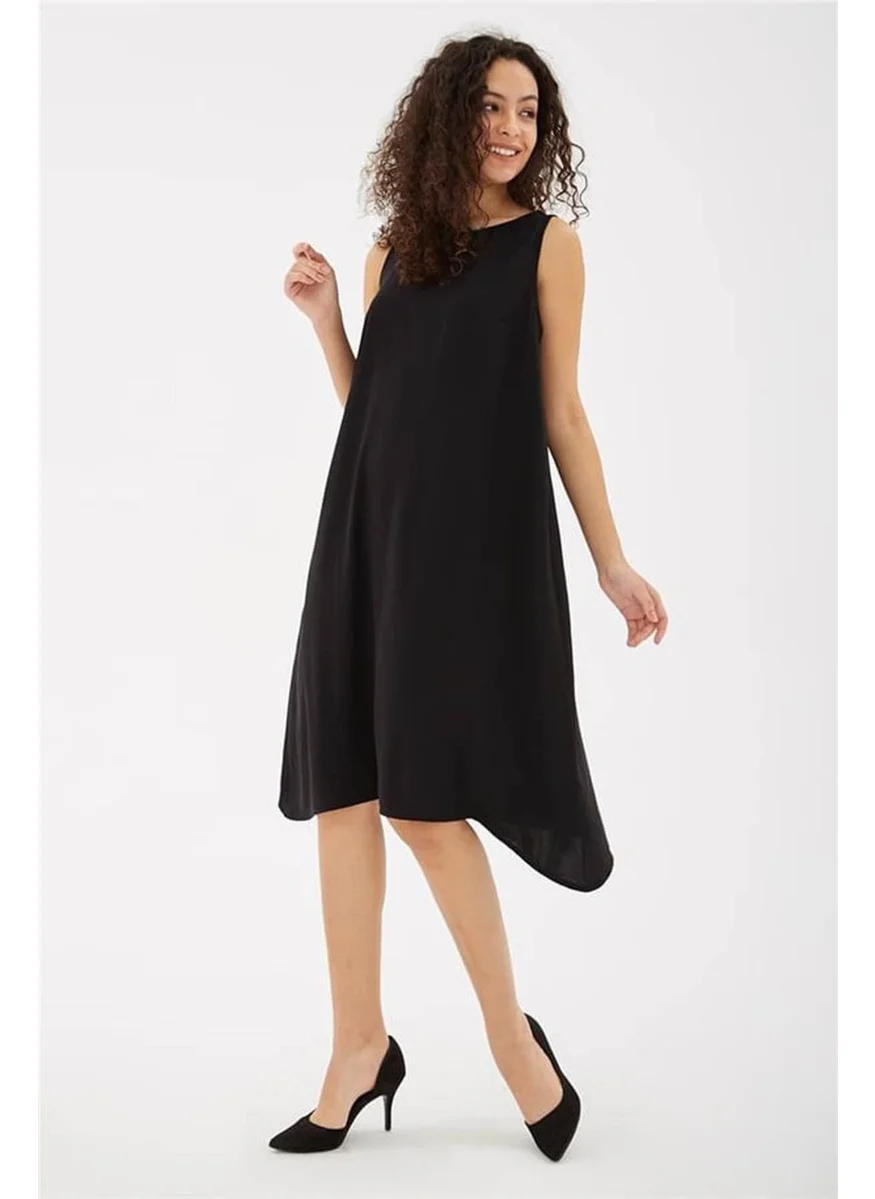 Fashion Friends Sleeveless Black Women's Dress 25Y0630K1