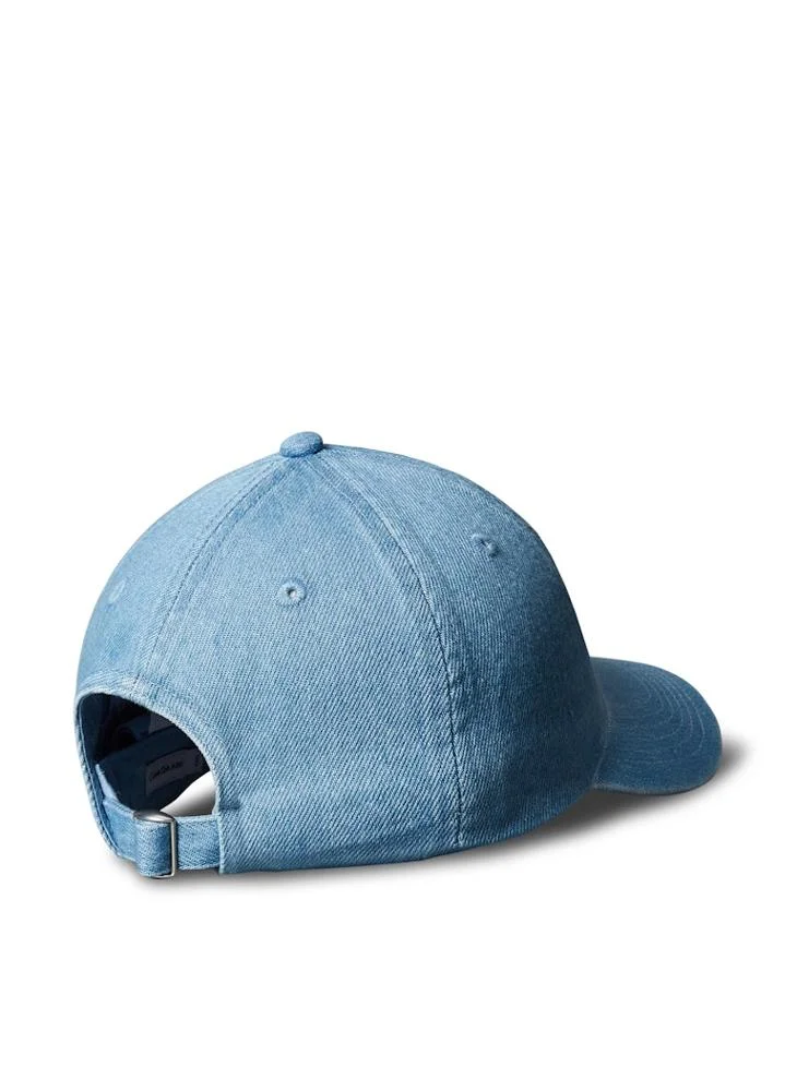 Calvin Klein Jeans Kids' Monogram Denim Baseball Cap