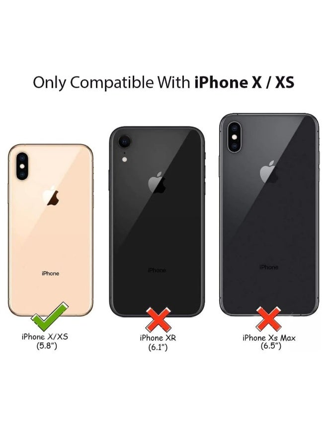 DUSALA Magnetic Case for iPhone Xs and iPhone X 5.8 Inch Compatible with MagSafe Wireless Charging Shockproof Phone Bumper Cover Anti Scratch Clear Back - Image 2