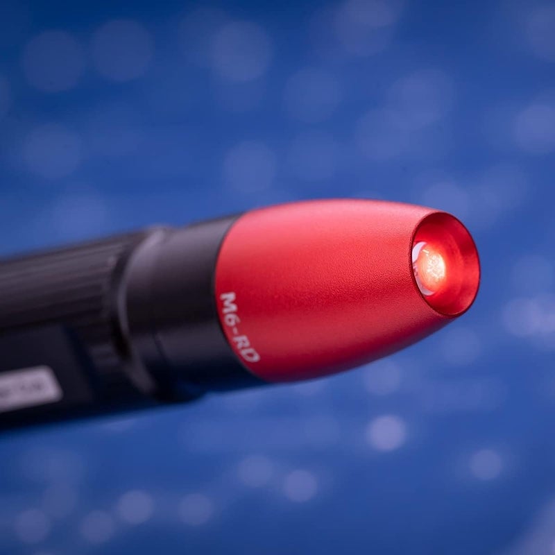Weltool M6-RD Red LED Dark Adaptation Penlight for Pilots Viewing Navigation Maps, HGN Tests, SFST and ARIDE to DRE Evaluations，Pocket Pen Light with Clip for Doctors and Veterinarians - Image 4