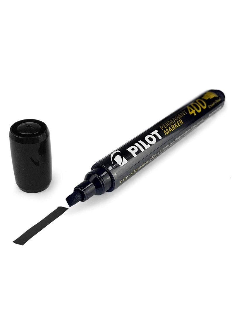 PILOT - 4-Piece Permanent Marker Chisel Tip Multicolour - Image 1