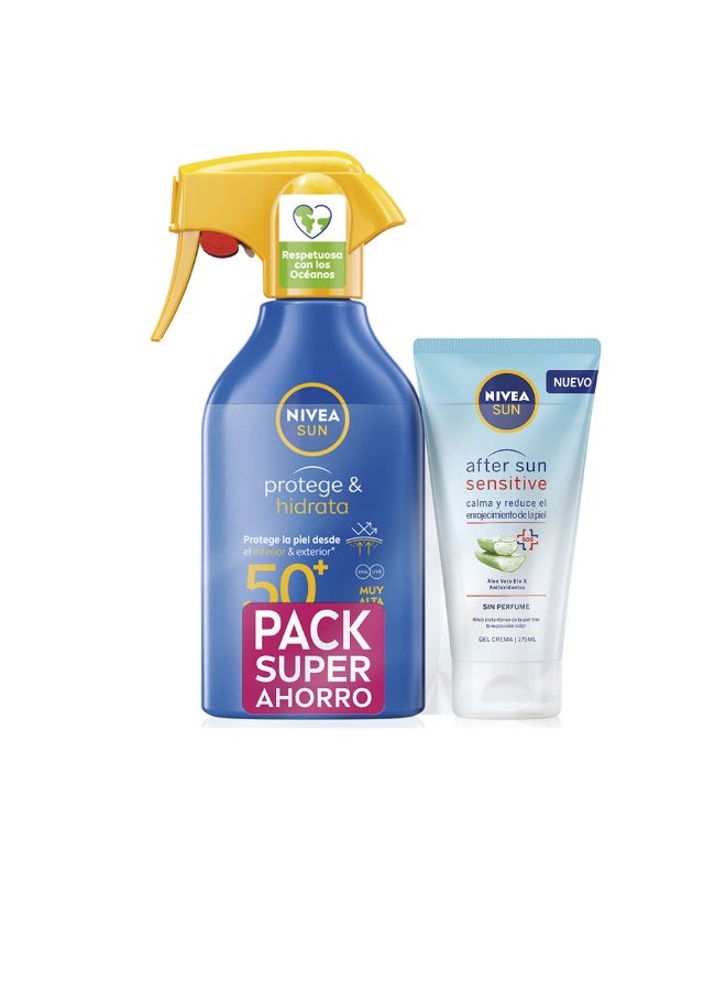 Nivea Sun Protect & Hydrate Spray SPF50+ Set - Image 1