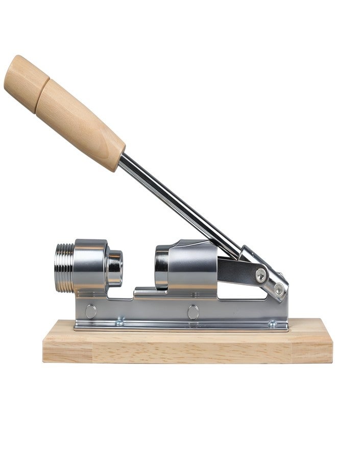 JARGUUO Nutcracker Heavy Duty Nut Cracker Tool for Pecans Walnuts Chestnuts - Manual Nut Crackers for All Nuts with Wooden Base, Nutcracker for Nuts Kitchen Tool by JARGUUO - Image 1