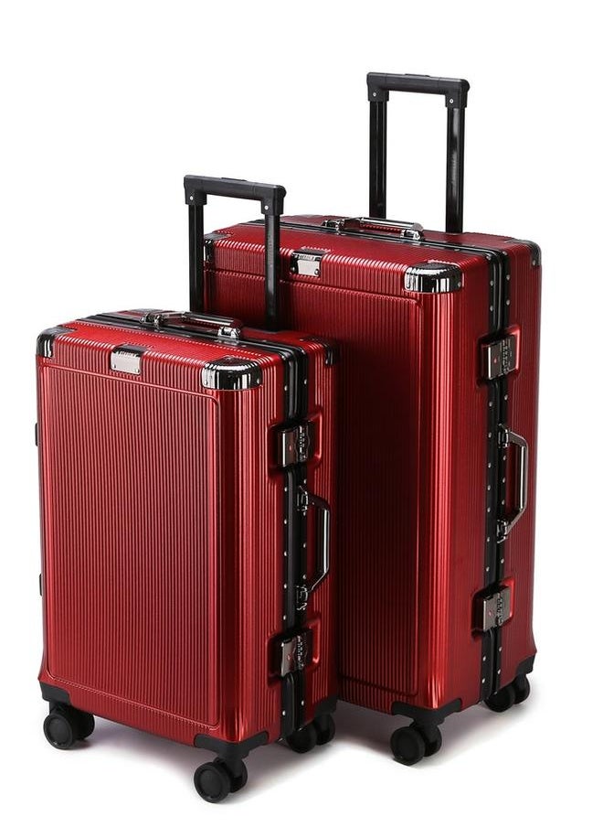 Stargold - PC Hard Side Zipperless Luggage Set of 2 PCS TSA Lockable Travel Suitcase 22,26 Inches - Image 1