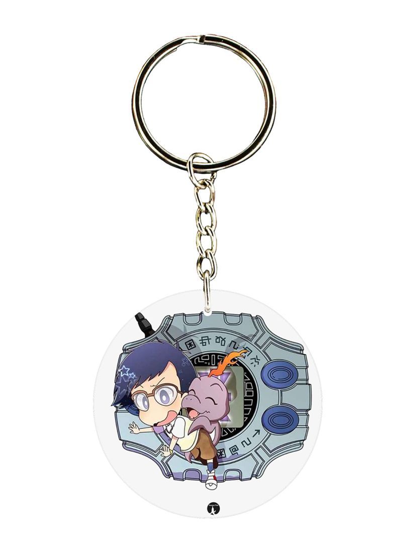 RKN The Anime Digimon Printed Keychain