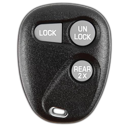 KeylessOption Key Fob Replacement for 1996 1997 1998 1999 2000 2001 2002 Buick Cadillac Chevrolet GMC Oldsmobile Pontiac Keyless Entry Remote Control, 3-Button 16245100-29 - Image 1